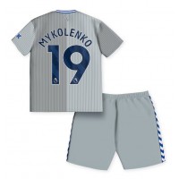 Everton Vitaliy Mykolenko #19 3rd trikot Kinder 2023-24 Kurzarm (+ Kurze Hosen)